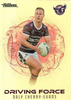2023 NRL Traders Titanium - Driving Force #DF16 Daly Cherry-Evans Front